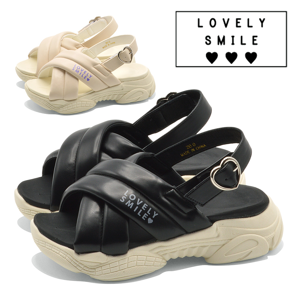 ラブリースマイル サンダル キッズ パデット スポーツサンダル LS5021