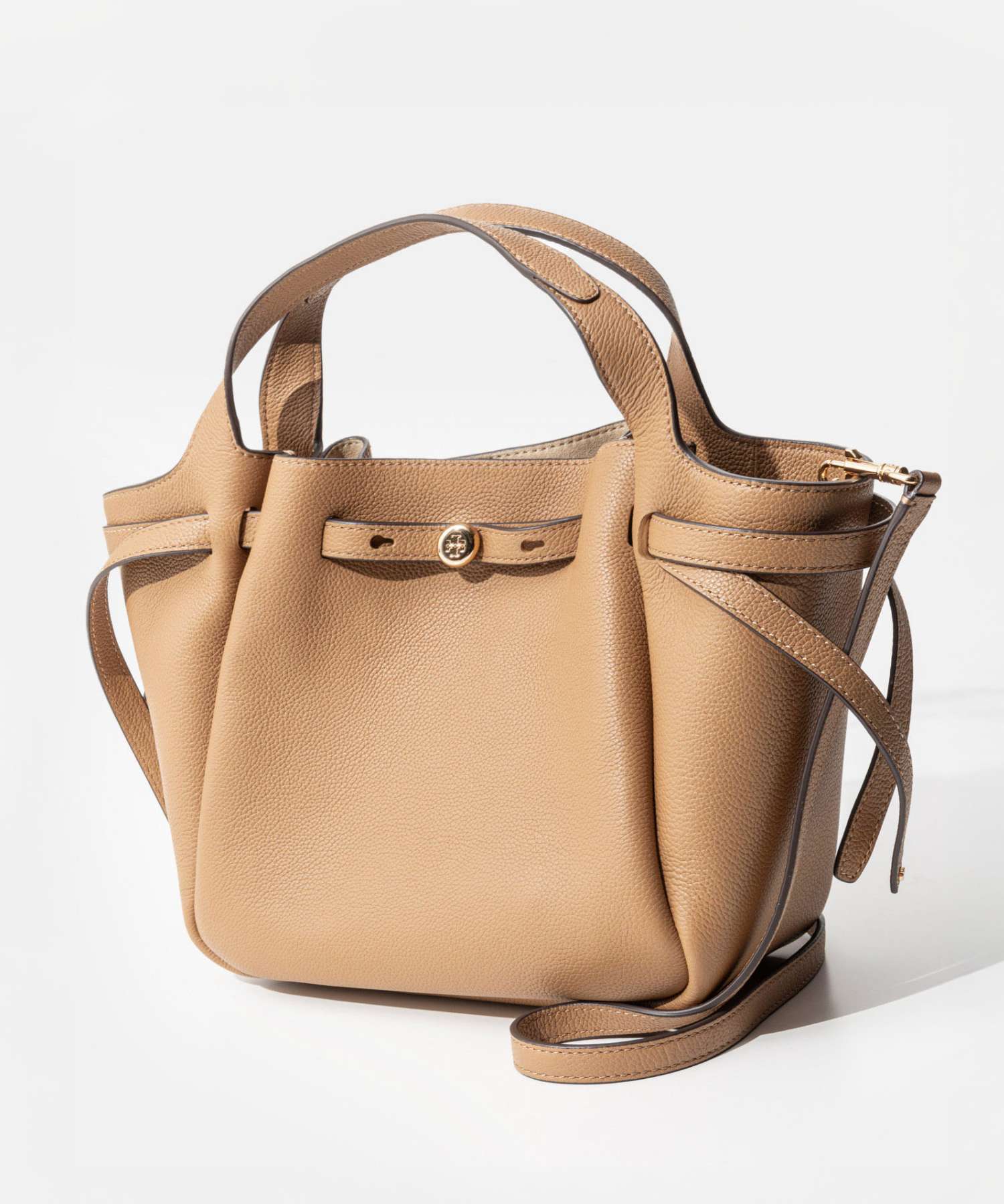 TORY BURCH（トリーバーチ） TORY BURCH Romy ロミー PEBBLED SATCHEL