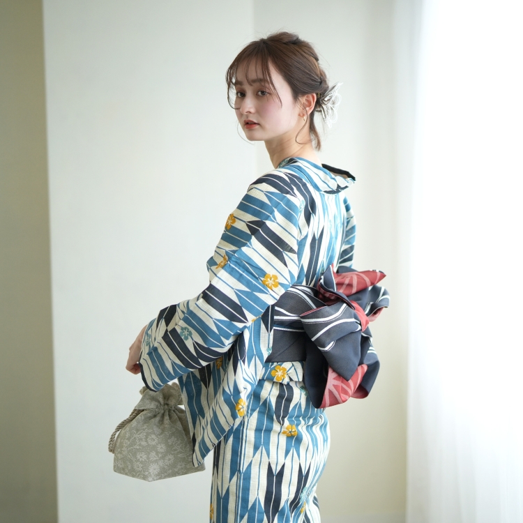 utatane 浴衣 セット レディース 浴衣3点セット 浴衣/帯/下駄 古典柄