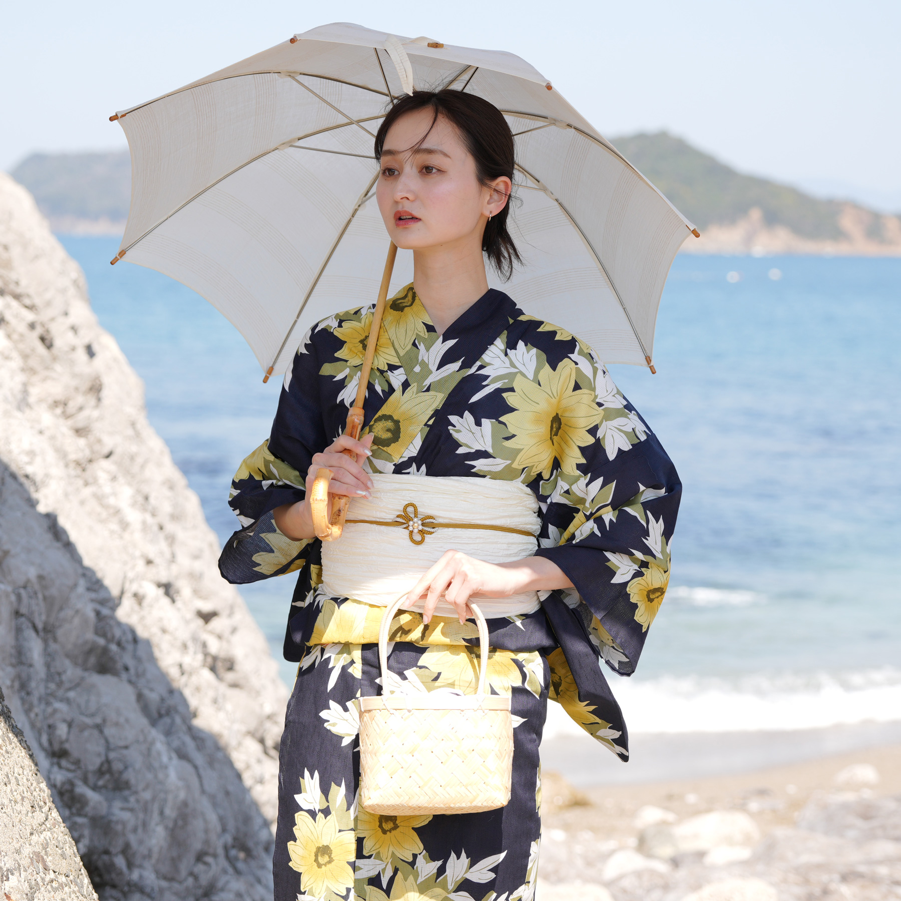 utatane 浴衣 レディース セット 浴衣/帯/下駄 フリーサイズ 古典柄