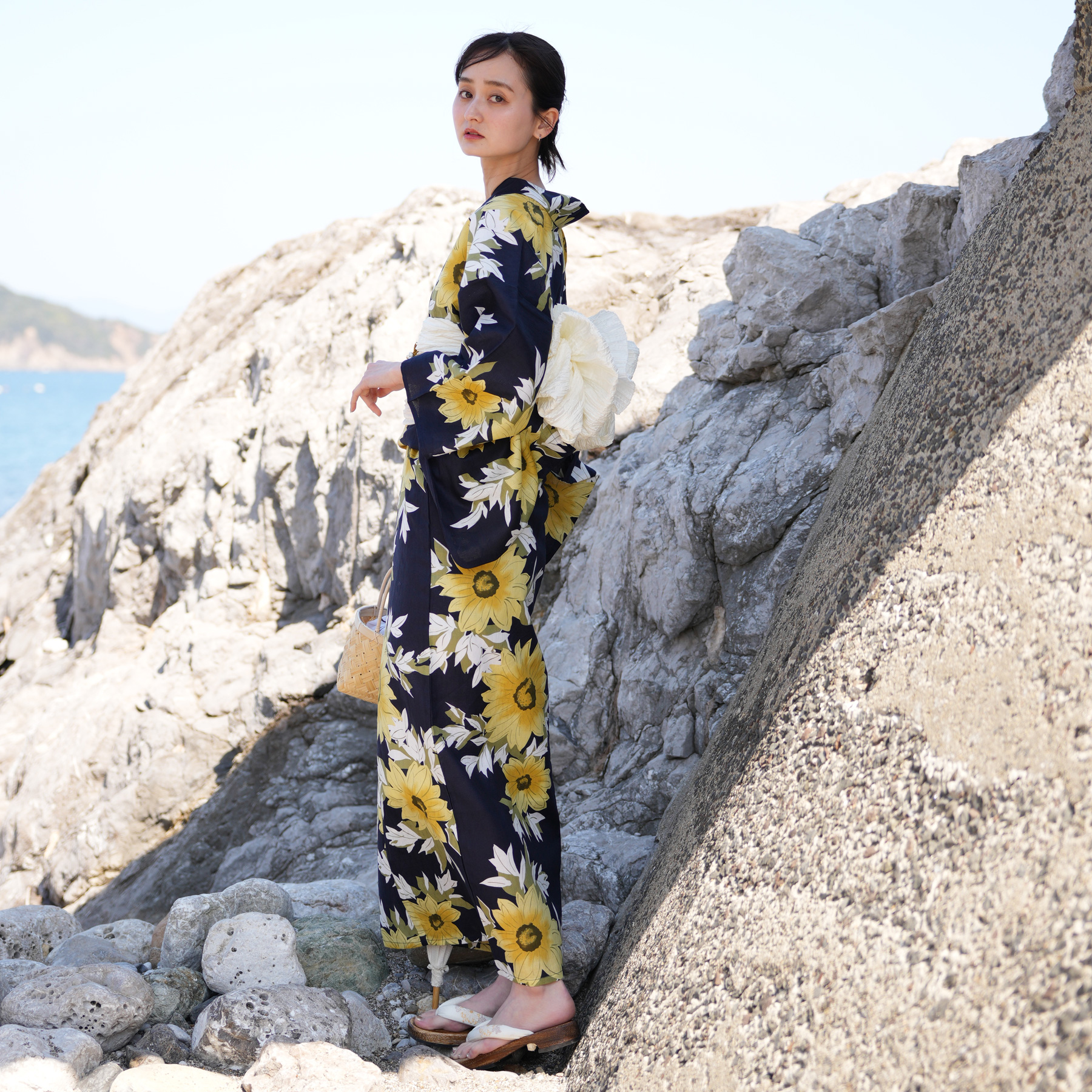 utatane 浴衣 レディース セット 浴衣/帯/下駄 フリーサイズ 古典柄