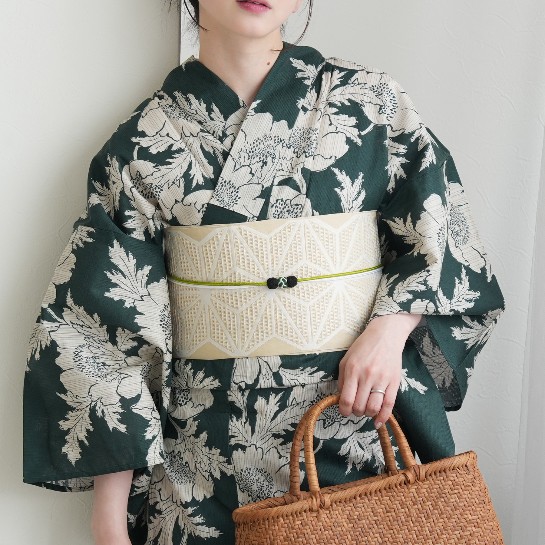 utatane 浴衣 セット レディース Sサイズ 浴衣3点セット 浴衣/帯/下駄