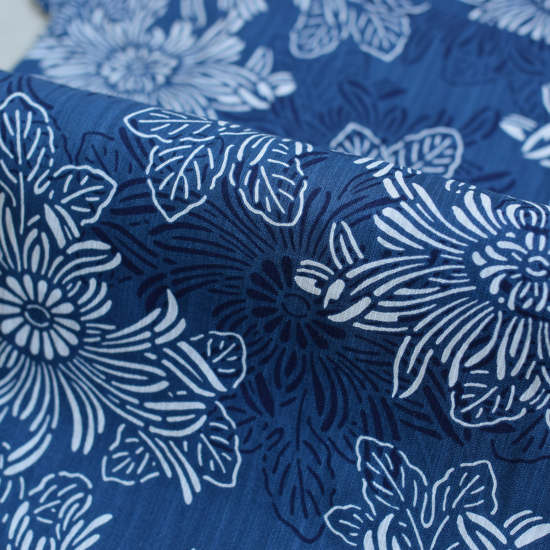 utatane 浴衣 レディース セット 高級変わり織 浴衣3点セット 青藍に