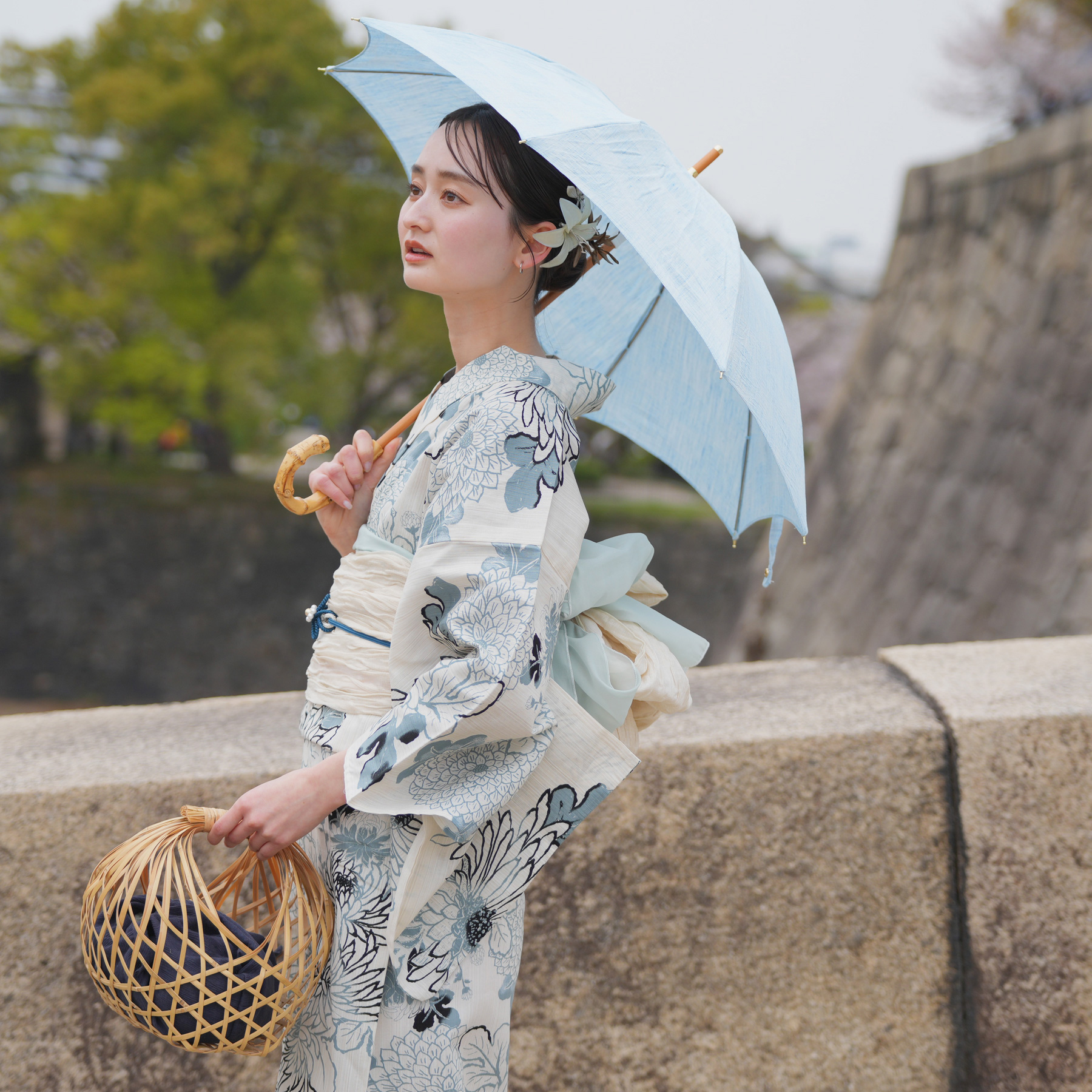 utatane 浴衣 レディース セット 高級変わり織 浴衣3点セット 先染め