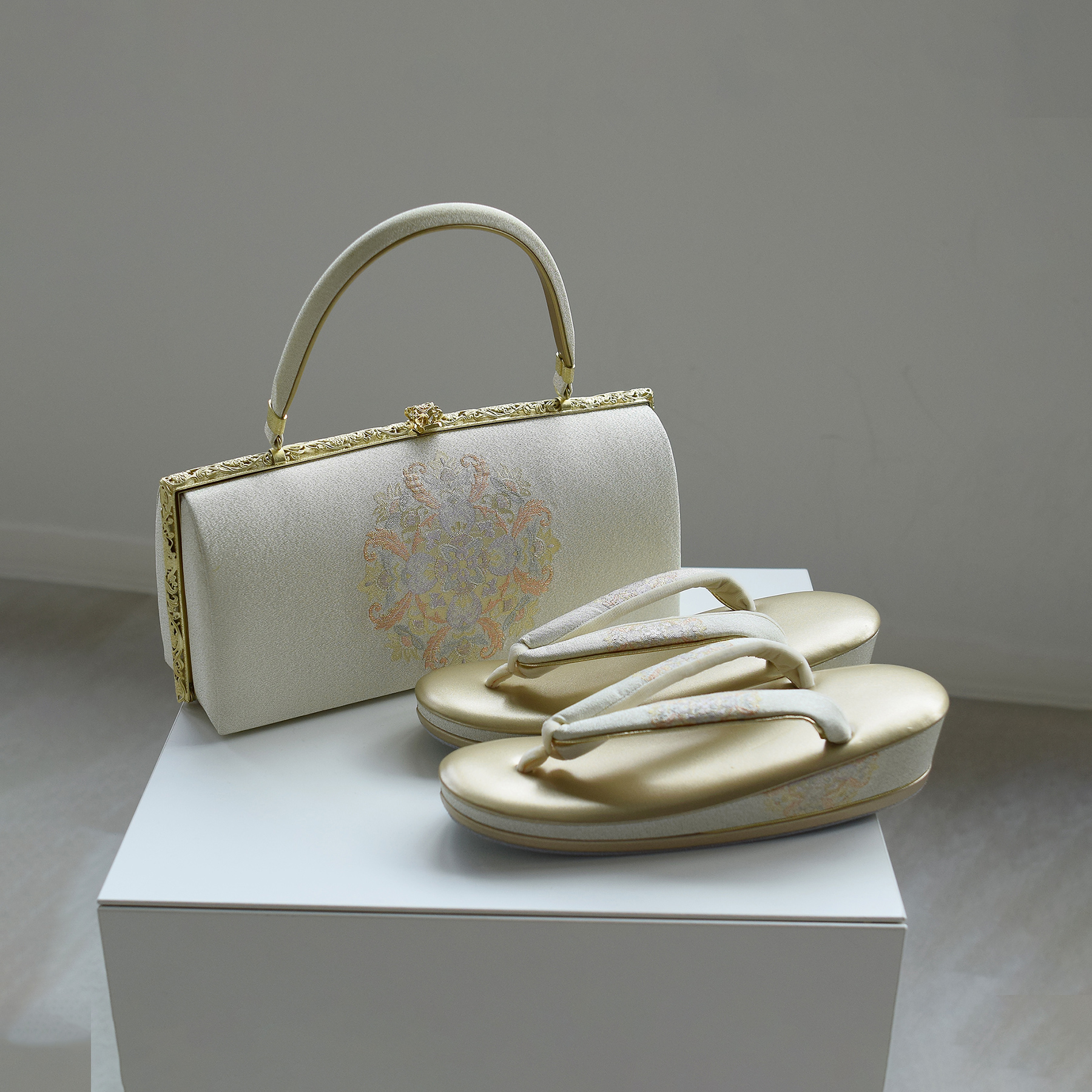 草履バッグ セット 留袖 振袖 草履バッグセット 華綴 黒留袖 礼装 訪問