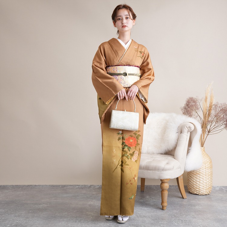 訪問着 レンタル おしゃれ 小さい 小柄 Sサイズ 低身長 フルセット