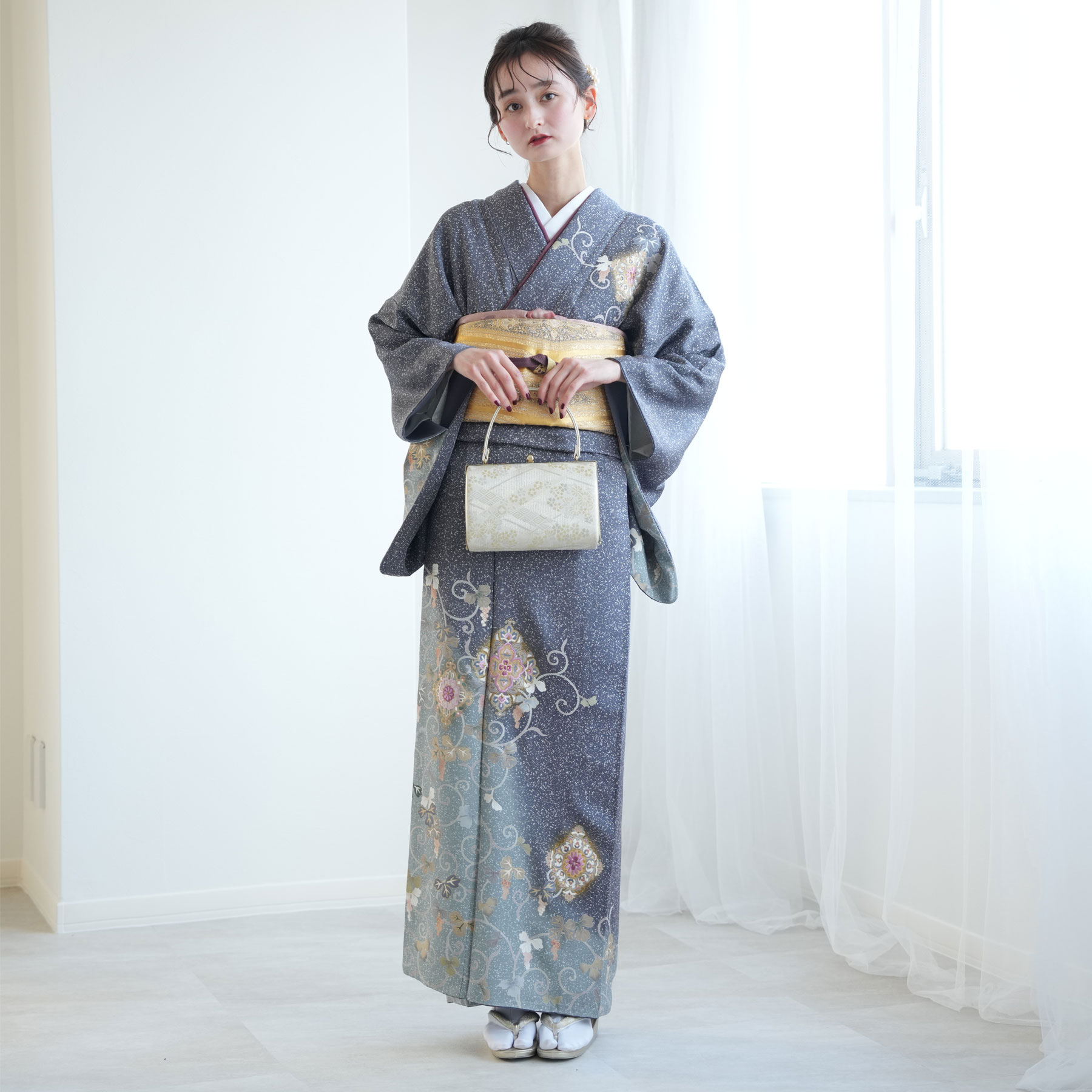 訪問着 レンタル おしゃれ 20点 フルセット 結婚式 卒業式 卒園式 入学