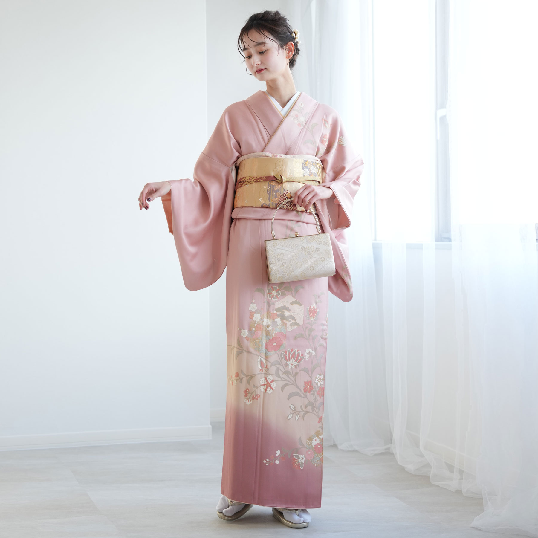 訪問着 レンタル おしゃれ 20点 フルセット 結婚式 卒業式 卒園式 入学