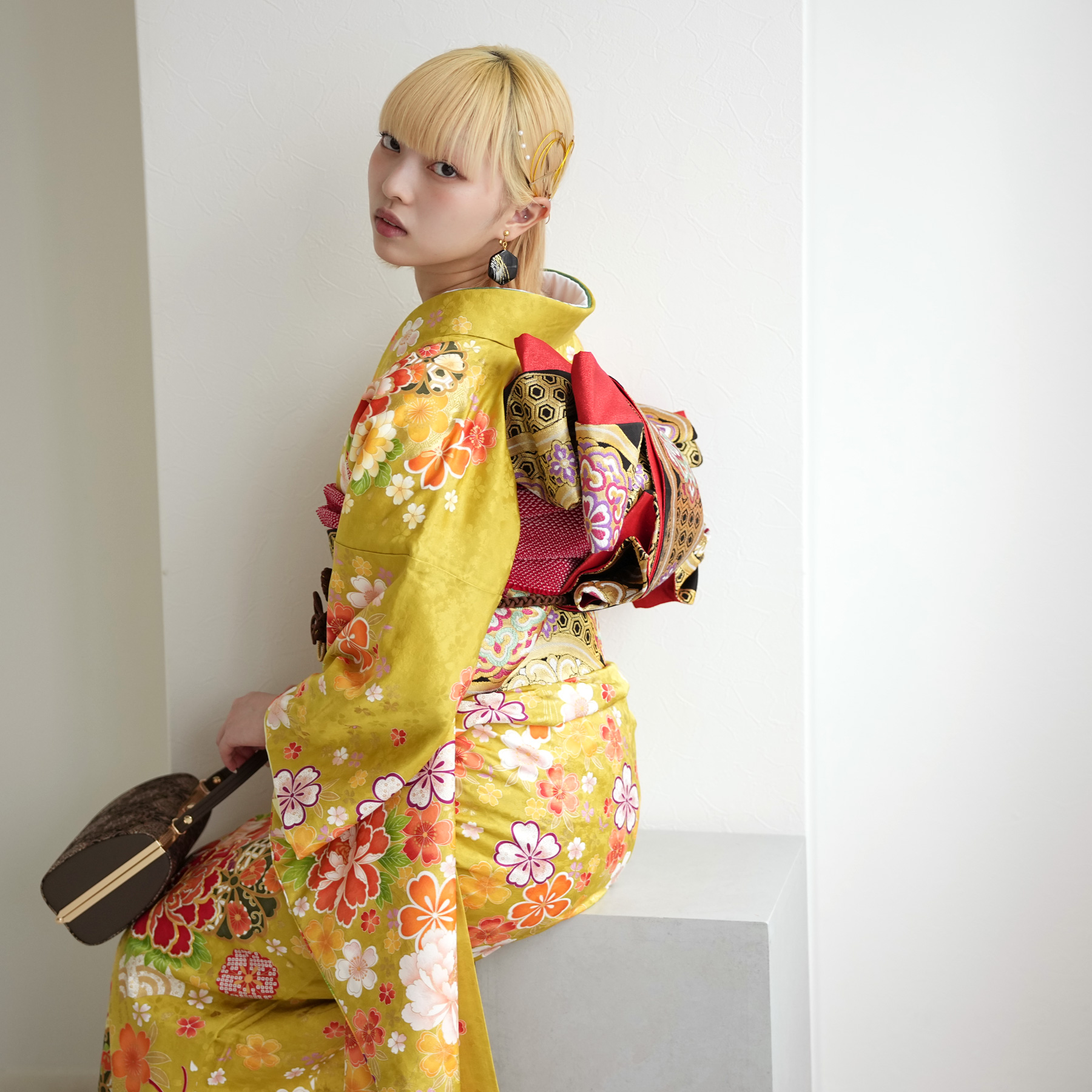 振袖 レンタル 成人式 21点セット レトロ 結婚式 結納 前撮り 成人式
