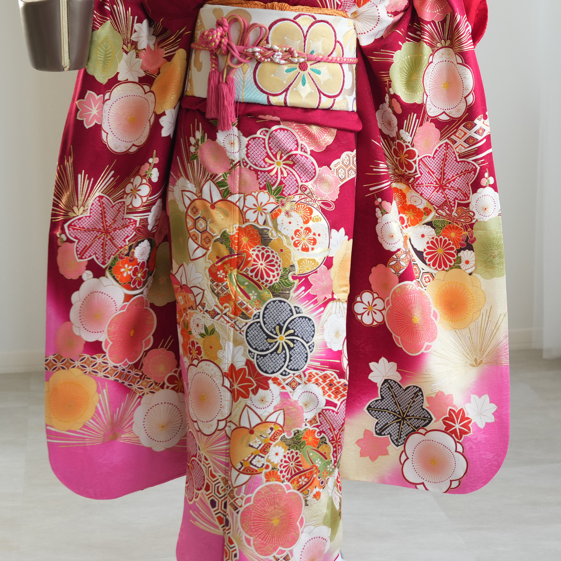 振袖 レンタル 成人式 21点セット レトロ 古典 結婚式 結納 前撮り