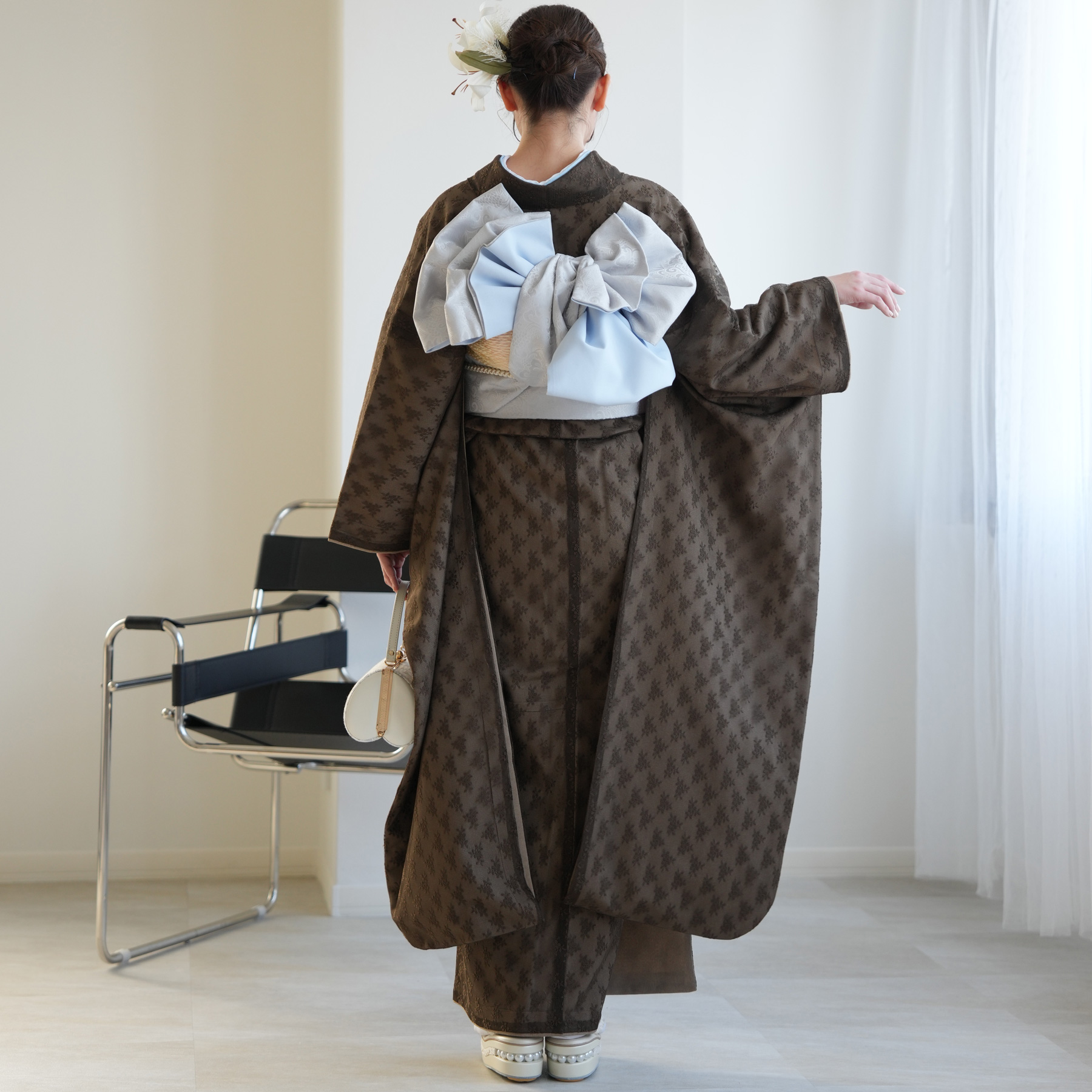 レンタル 振袖 成人式 21点セット utatane レトロ 振袖セット レース