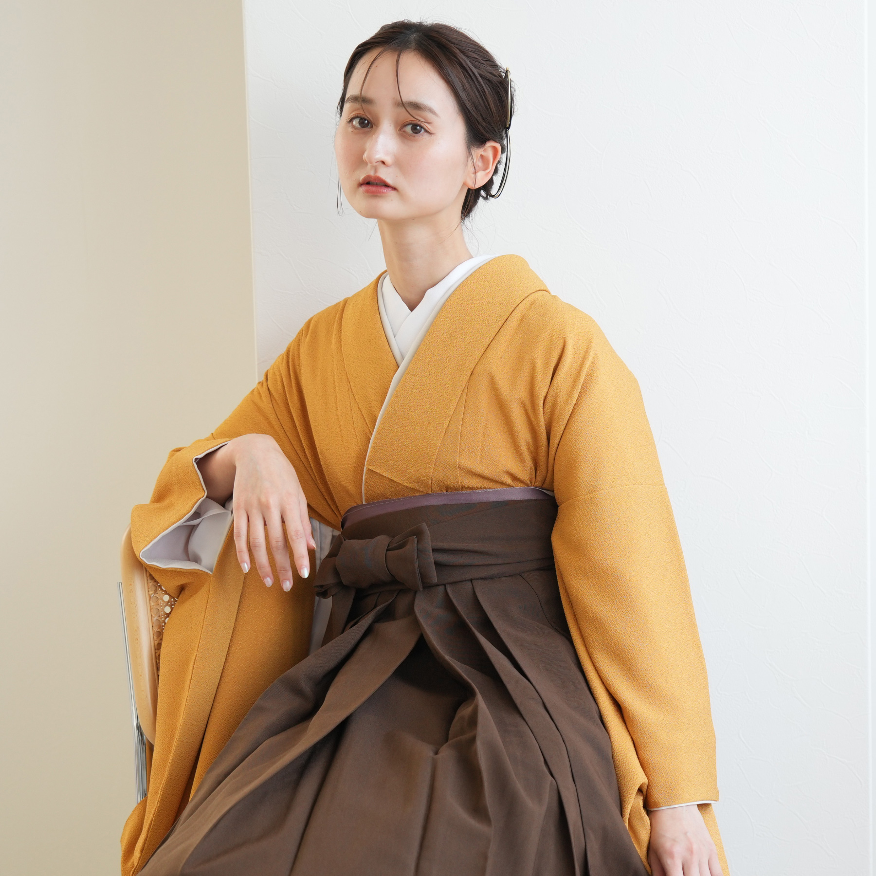 袴 レンタル 卒業式 2尺袖着物 17点セット utatane レトロ 袴セット