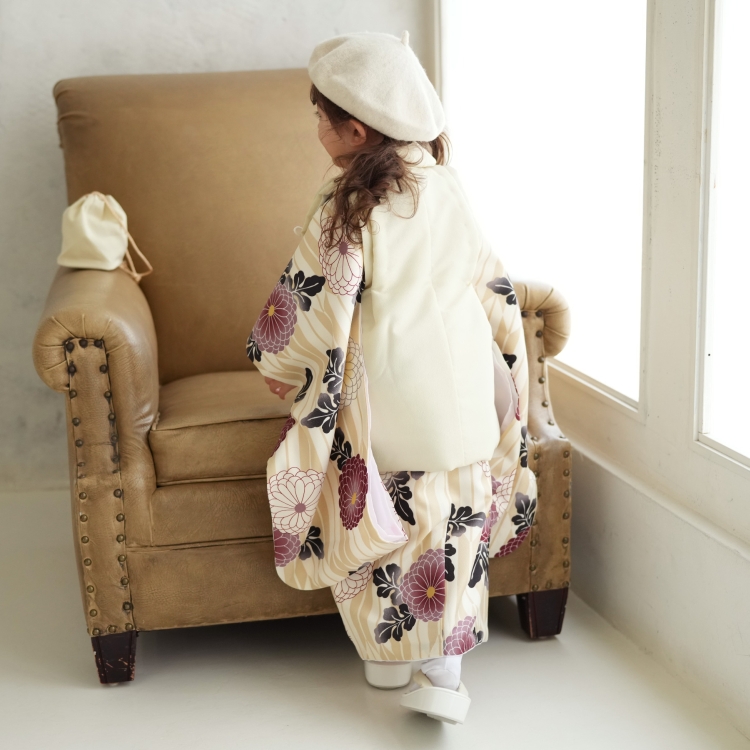 レンタル 七五三 3歳 女の子 七五三セット ニコアンティーク 古典