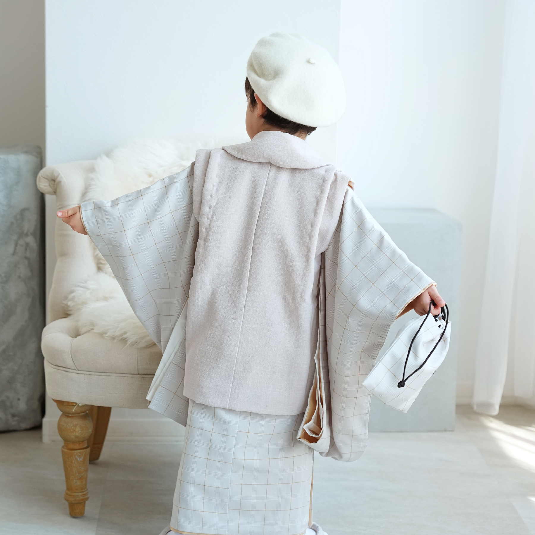 レンタル 七五三 3歳 男の子 セット utatane 古典柄 レトロ