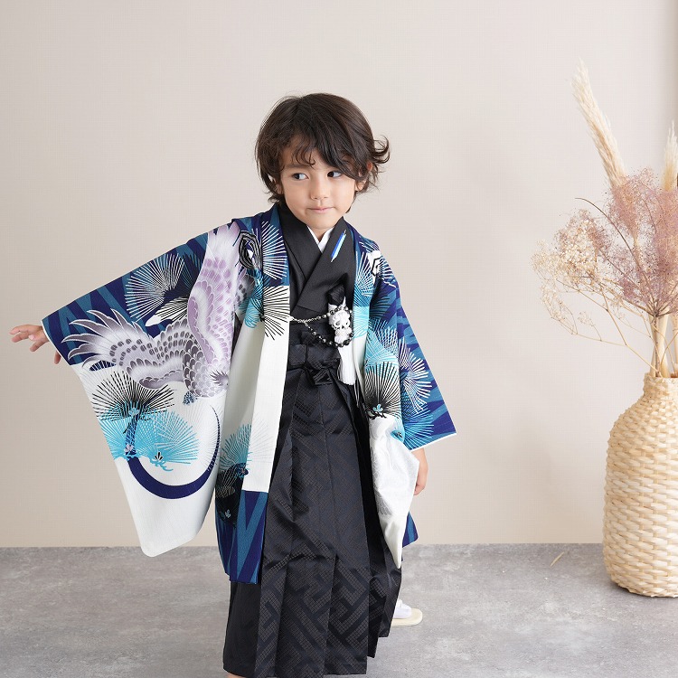 レンタル 七五三 5歳 着物 男の子 袴 セット 瀬戸大也×JAPAN STYLE
