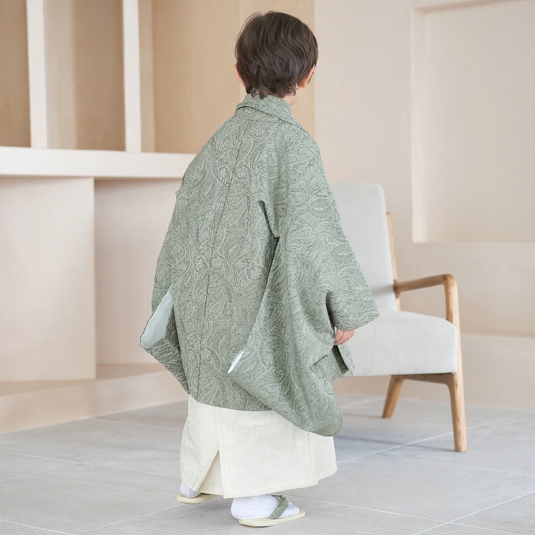 レンタル 七五三 5歳 着物 男の子 袴 utatane レトロ ナチュラル