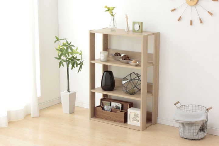 IRIS OHYAMA（アイリスオーヤマ） オープンウッドラック OWR-600 木製