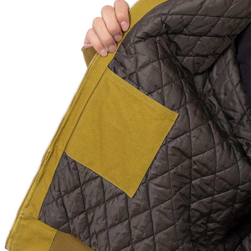 KAMIYA カミヤ G14BL033 BORO Duck Zip Parka イエロー メンズ