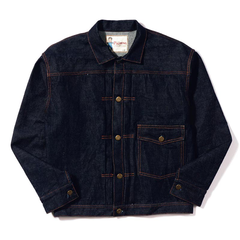 Pherrow's（フェローズ） 400J デニムジャケット 1stタイプ インディゴ