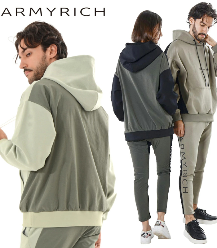 ARMYRICH アーミーリッチ ナイロン切替ボンディングオーバーサイズ