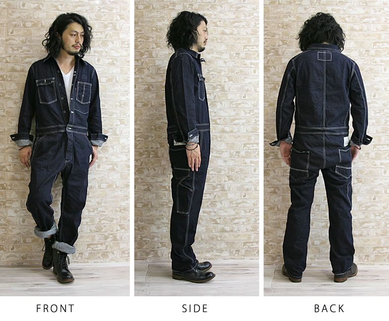 Johnbull（ジョンブル） オールインワン サロペット メンズ デニム