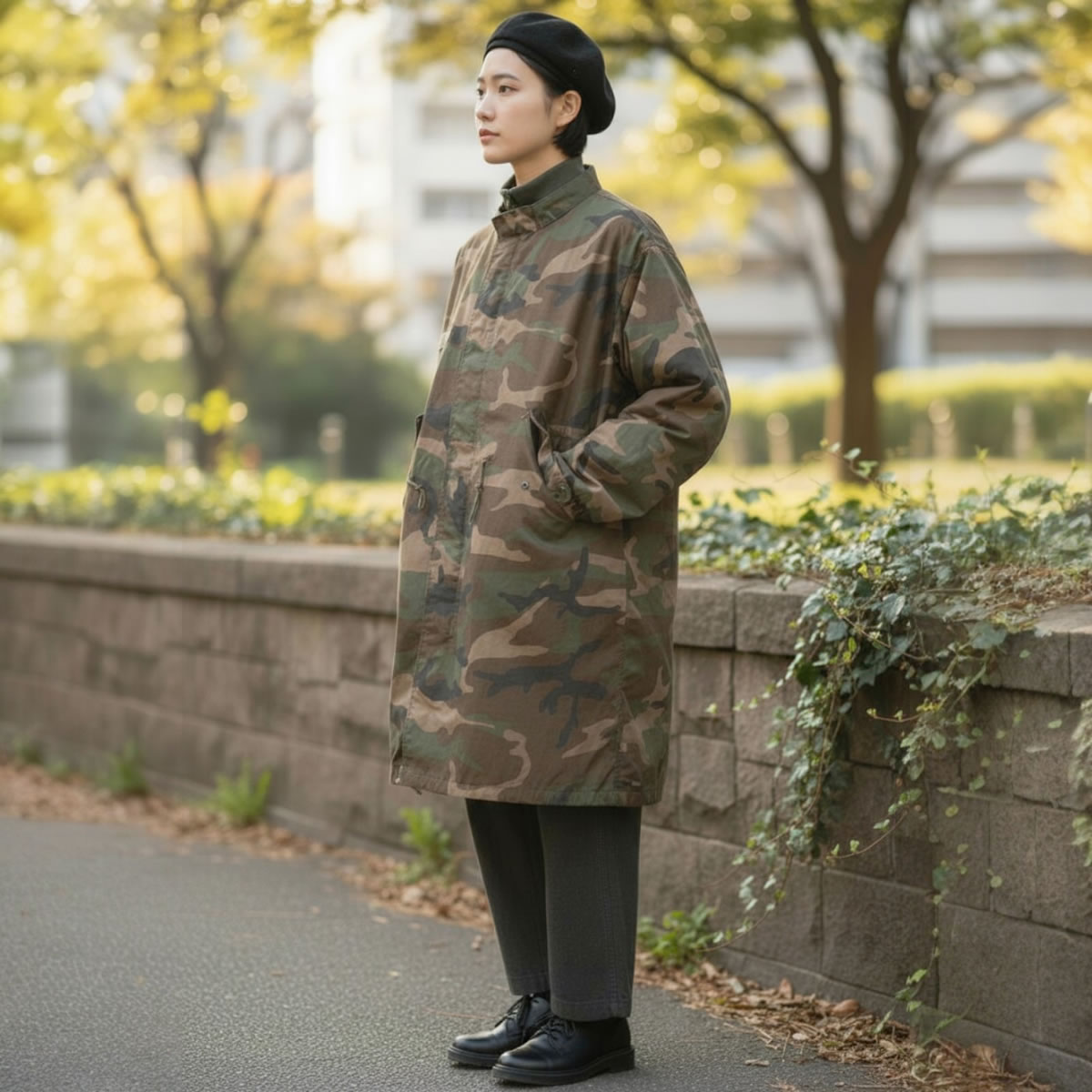 Johnbull（ジョンブル） カモフラージュ 3WAYライナー付き M-65