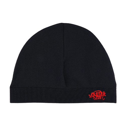 SYNA WORLD OG SKULL CAP 【BLACK x RED】 シナワールド スカル