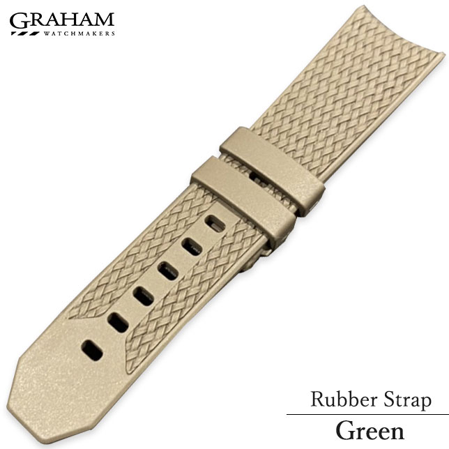 GRAHAM（グラハム） 正規品 グラハム腕時計 ラバーベルト 22mm 交換用