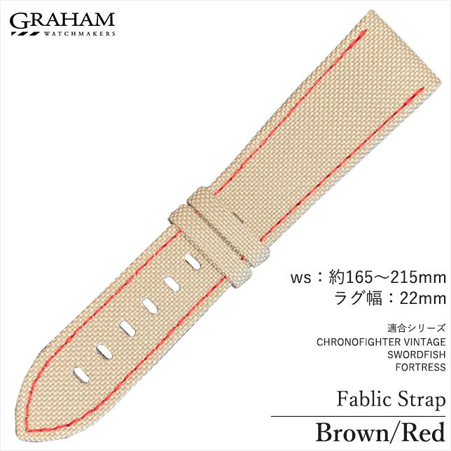 GRAHAM（グラハム） 正規品 グラハム腕時計 ファブリックストラップ
