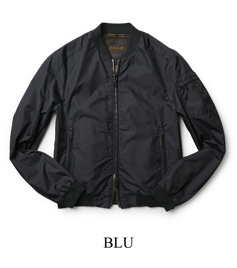 MOORER（ムーレー） ブルゾン ボンバージャケット ライトシェル MA-1