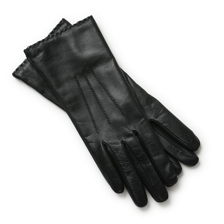 Merola（メローラ） レディース 手袋 レザー 本革 スマホ対応 カシミヤ
