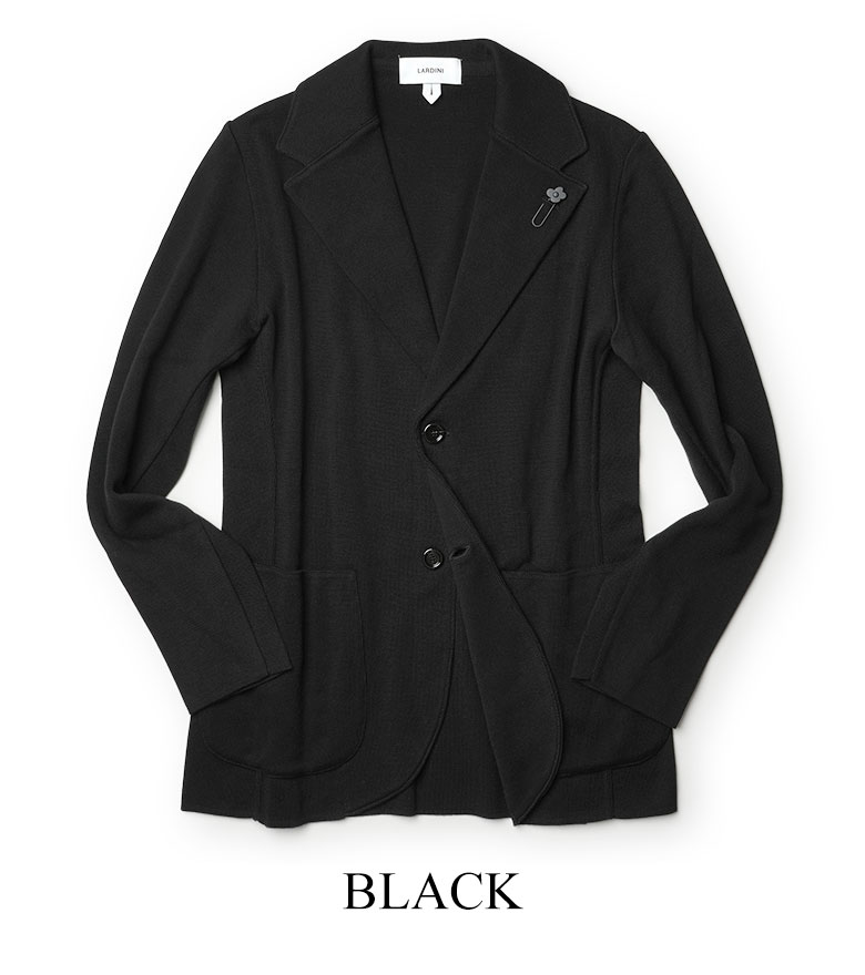 LARDINI（ラルディーニ） ニットジャケット シングル 12ゲージ サマー