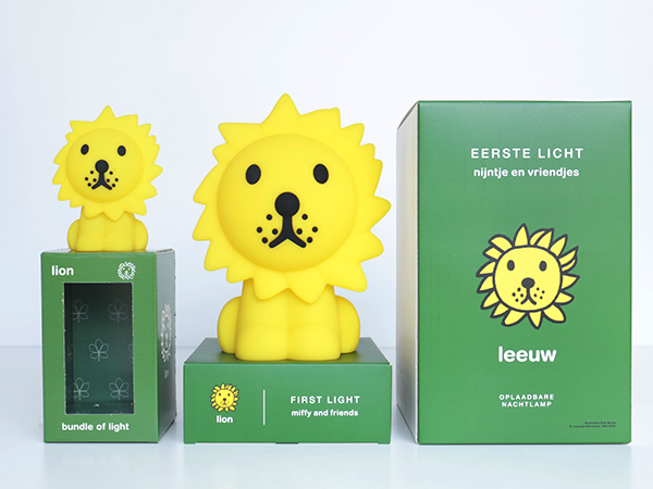 Miffy（ミッフィー） 卓上ライト 大小 ペアセット LED ナイト ライト