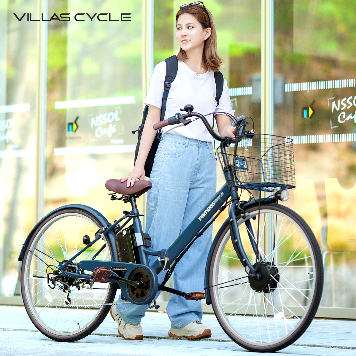 PROVROS（プロブロス） VILLAS CYCLE 電動自転車 折りたたみ 電動