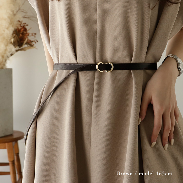 VitaFelice（ヴィータフェリーチェ） ベルト レディース ダブルリング