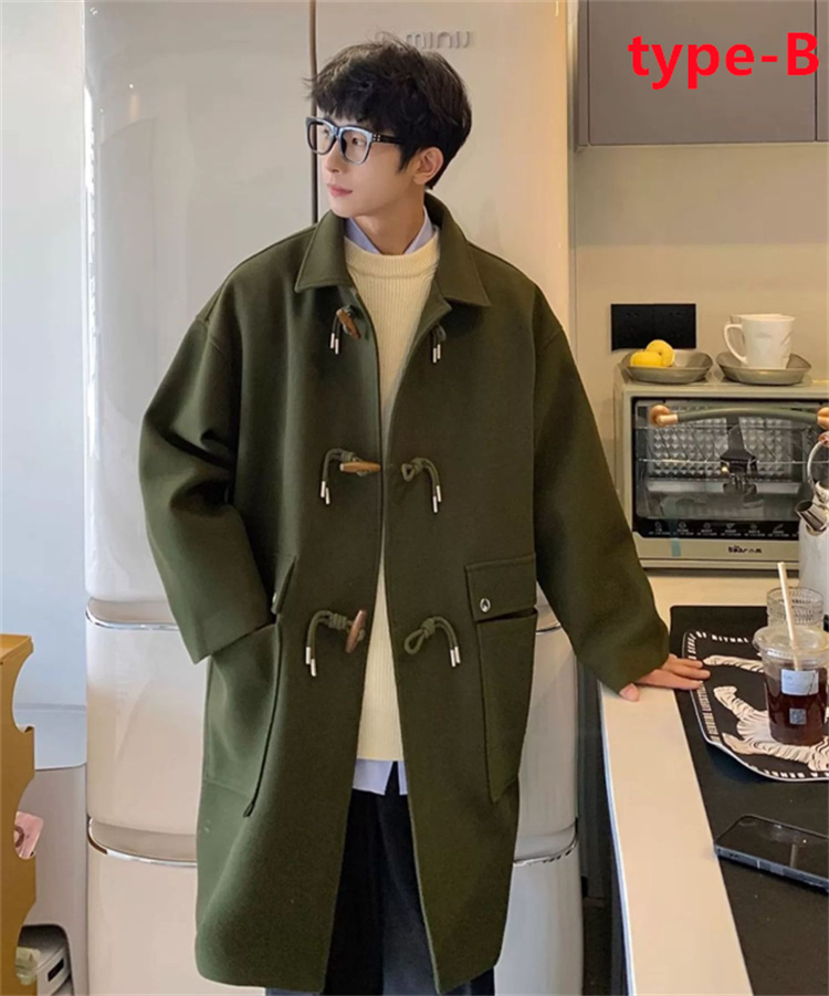 ダッフルコート メンズ メルトン ロングコート : VIVISHOW - 通販