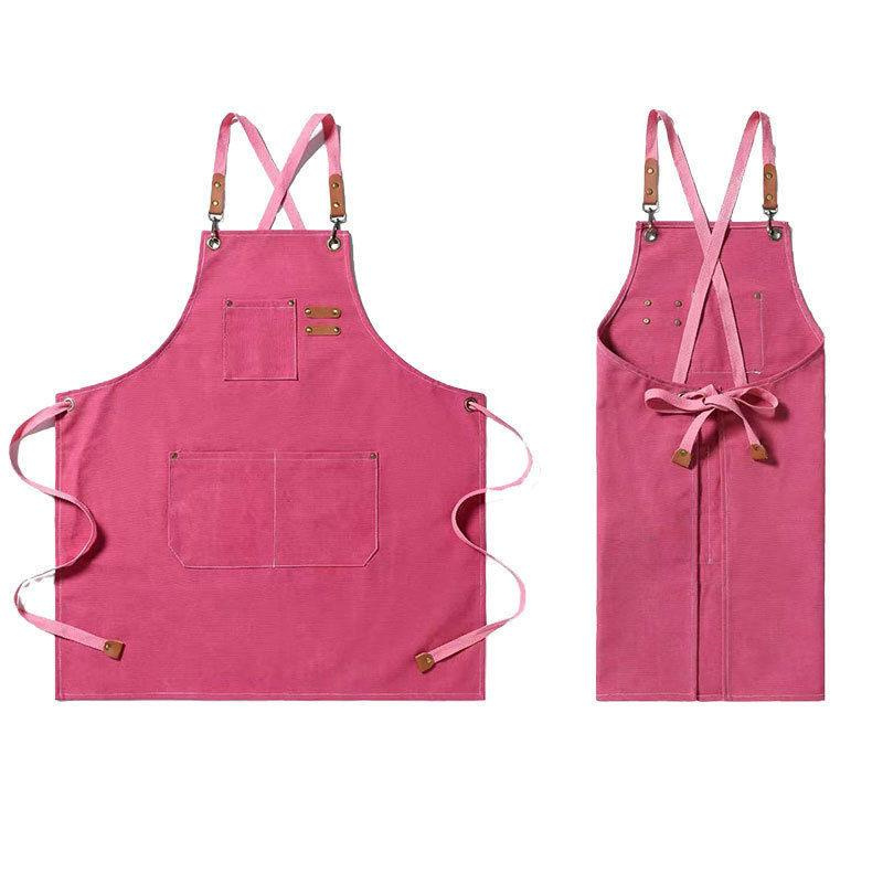 エプロン 前掛け メンズ レディース ワークエプロン キャンバス カフェ