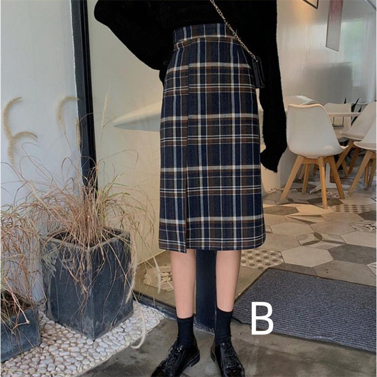 レディーススカート ラシャスカート 膝丈 ロングスカート ハイウエスト