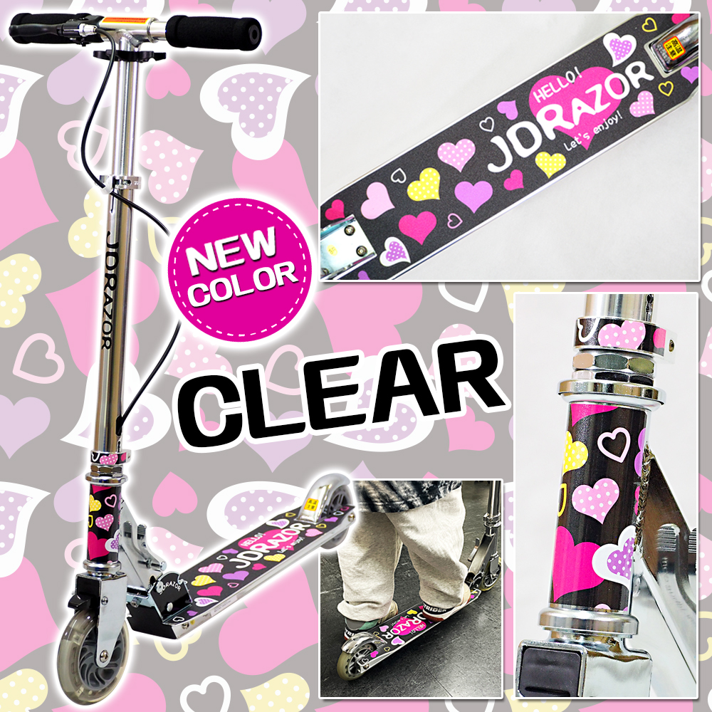 JD RAZOR キックボード 子供 大人用 子供用 光るタイヤ キック