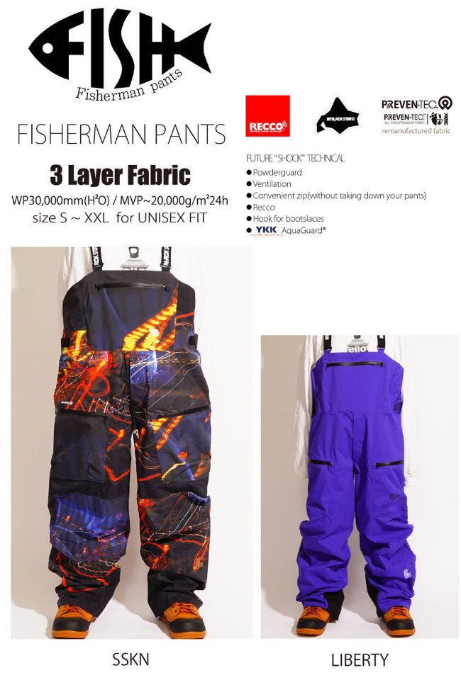 26-27 MTN ROCK STAR マウンテンロックスター FISHERMAN PANTS