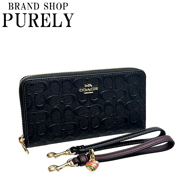 COACH（コーチ） 国内発送 財布 レディース 長財布 シグネチャー