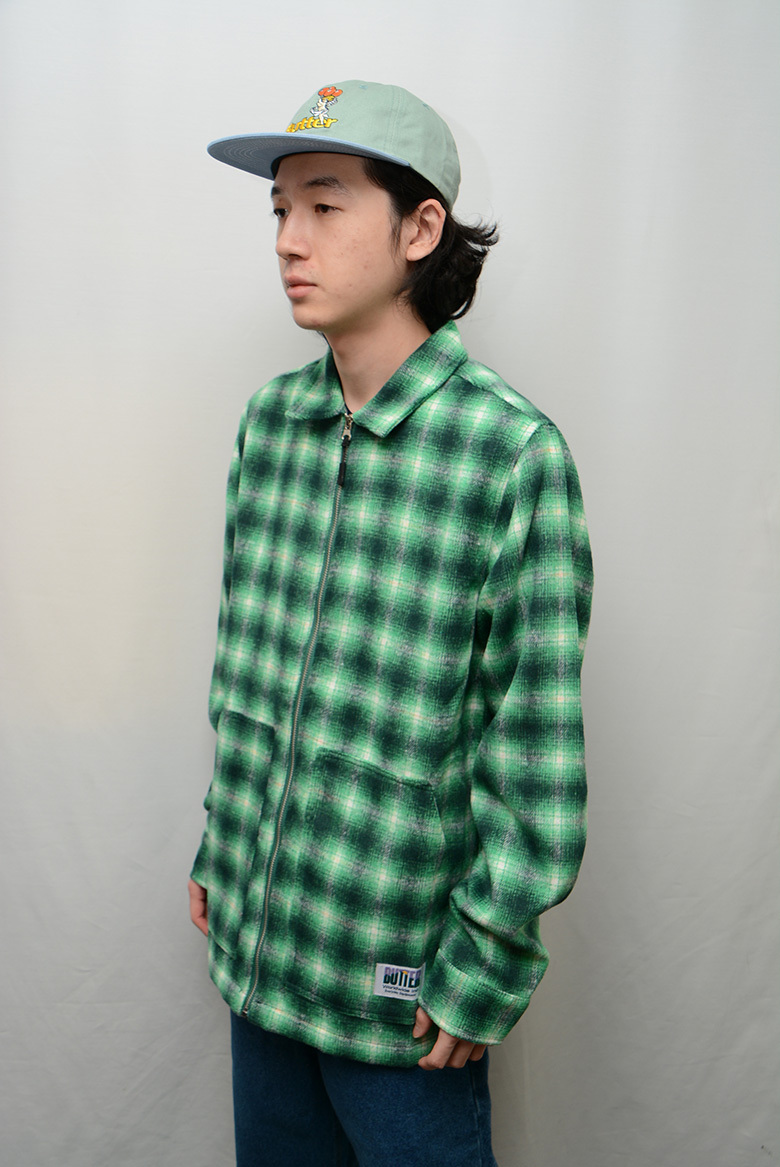 バターグッズ ジャケット ） BUTTER GOODS CHORE PLAID OVER SHIRT