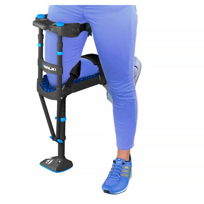 ひざを支える杖 アイウォーク・フリー ニークラッチ3.0 25-1 ブラック