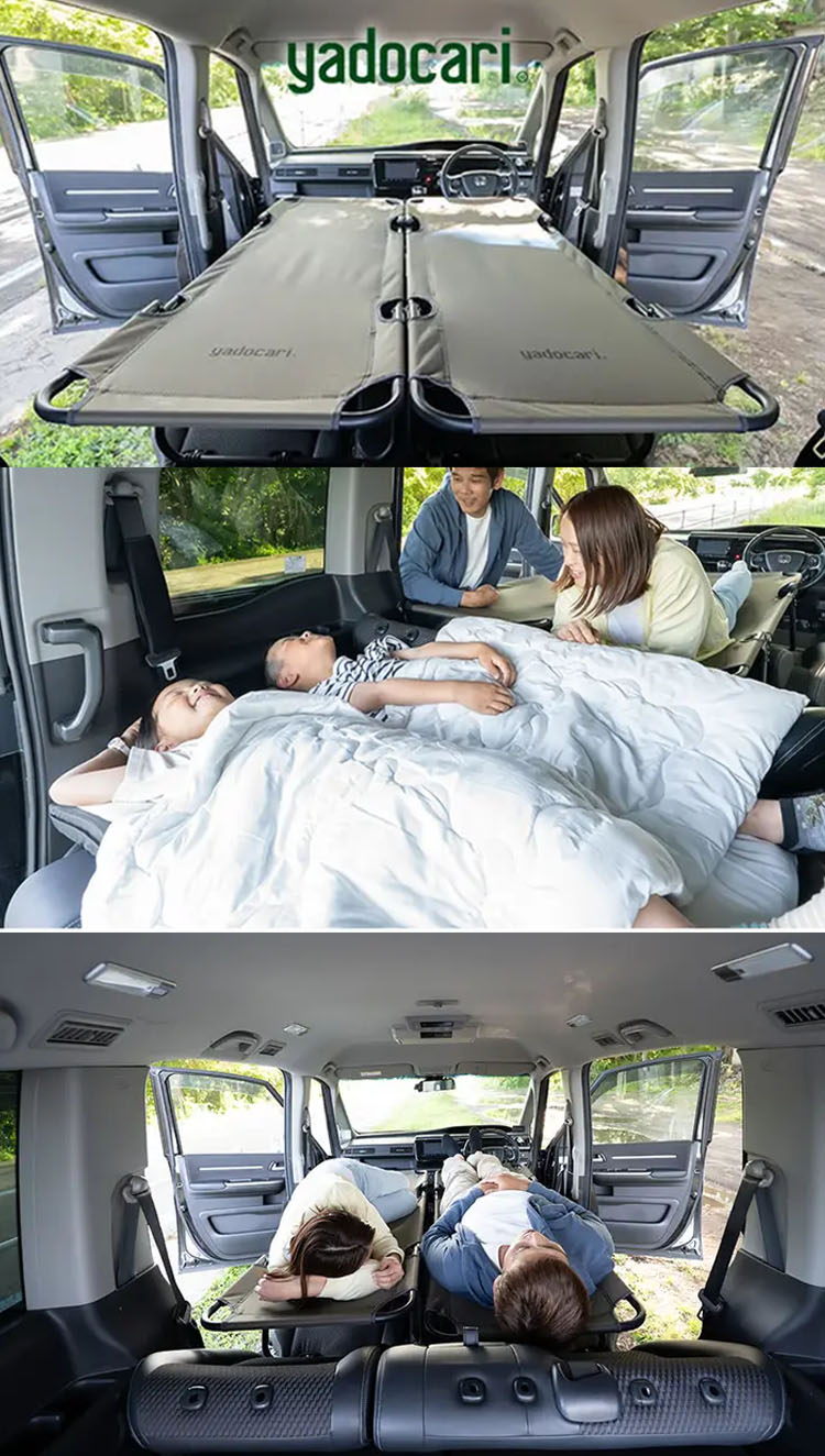 yadocari CARBED standard 車中泊用ベッドコット リニューアル 旅行