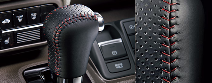 N-BOX HONDA ホンダ 純正 シフトノブ 本革製 N-BOX N-BOX CUSTOM N-BOX