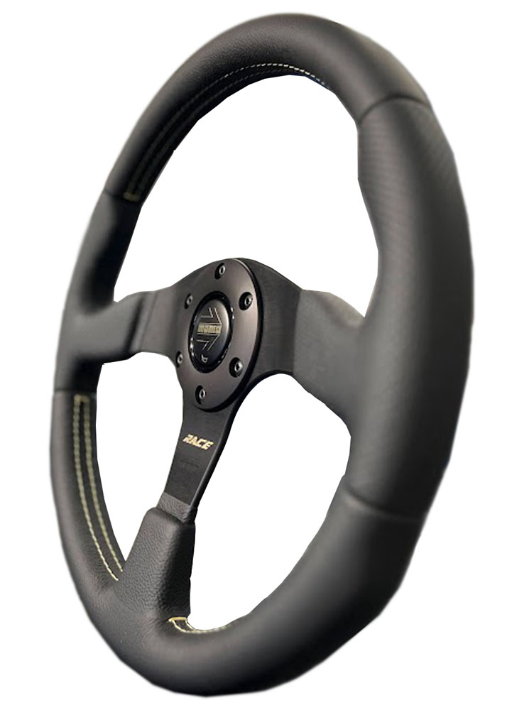 MOMO（モモ） ステアリング RACE NOTO BLACK/GOLD 35 350mm レース
