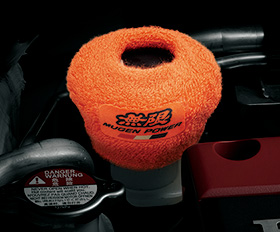 無限（MUGEN） リザーバータンクカバー 汎用 オレンジ 90000XYL513A