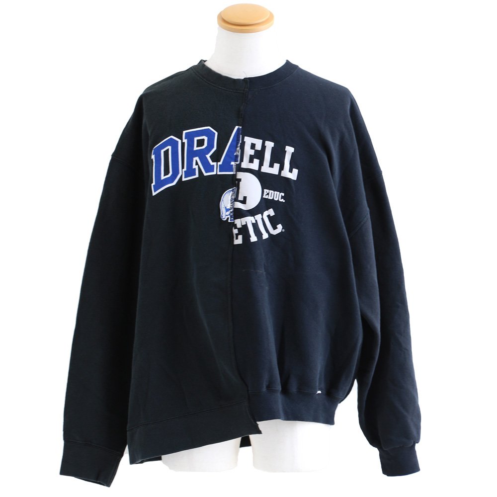 PATY トレーナー スウェット 長袖 メンズ レディース パネル 切り替え