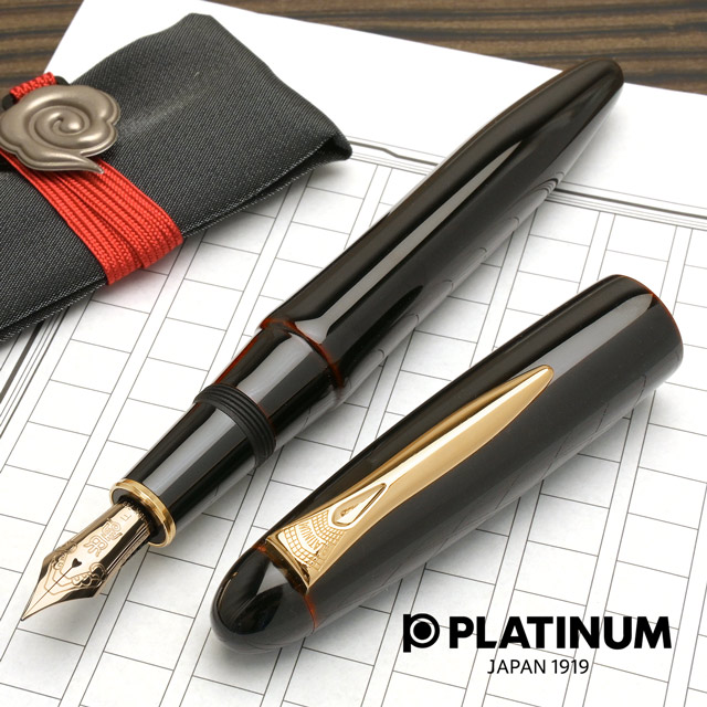 6053】PARKER プラチナBonito 万年筆セット ペン先14K Yahoo