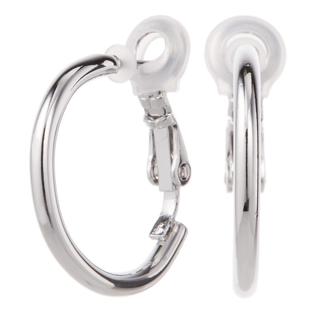 フープピアス 24金 プラチナ ワンタッチ G型 20mm サージカル